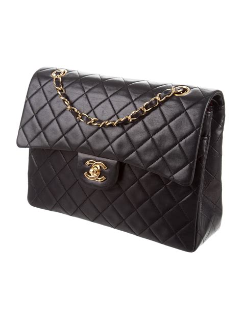 chanel classic quilted flap bag|Chanel quilted shoulder bag.